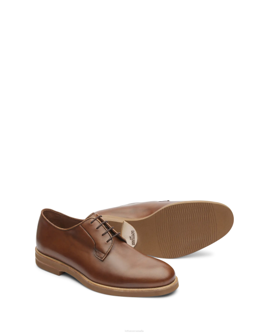 Niza Suede Calf Derby Lottusse Men Brown Footwear L4RH108