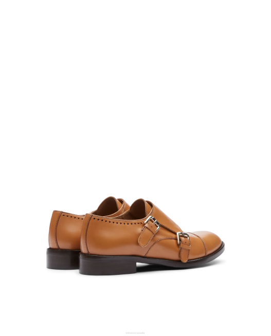 Claire Plain Calf Monks Lottusse Women Brown Footwear L4RH399