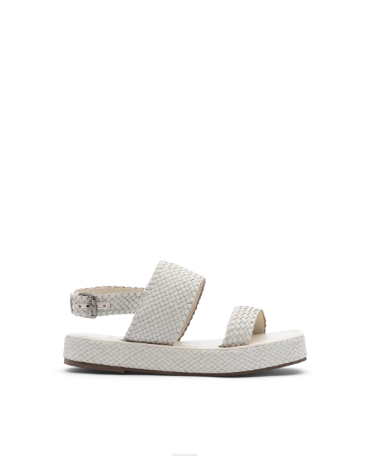 Steffy Lamb Soft Sandals Lottusse Women Off White Footwear L4RH260