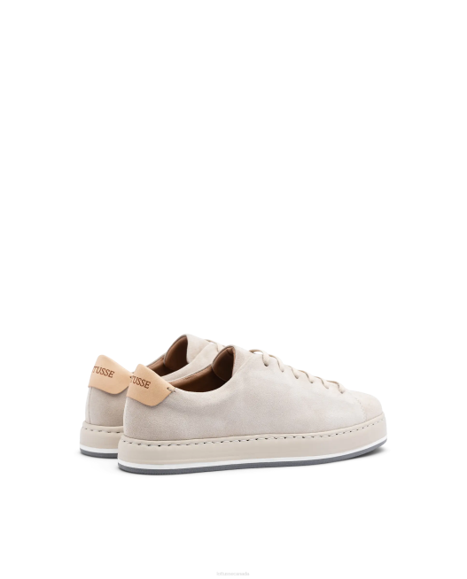 Libby Goat Suede Sneakers Lottusse Women Beige Footwear L4RH307